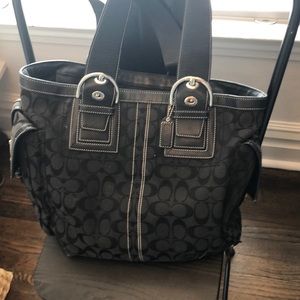 Black Coach tote